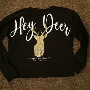 Simply Southern cropped top.